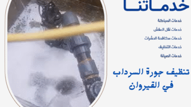 تنظيف جورة السرداب في القيروان