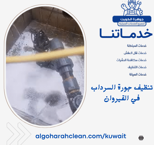 تنظيف جورة السرداب في القيروان