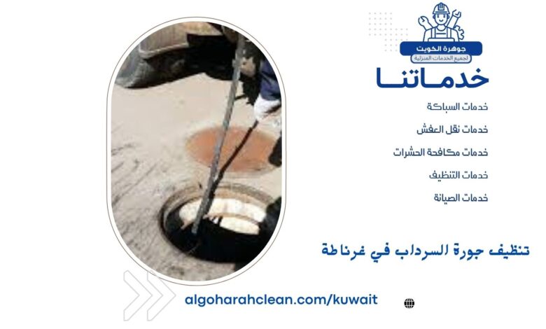 تنظيف جورة السرداب في غرناطة