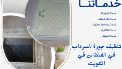 تنظيف جورة السرداب في الفنطاس بالكويت
