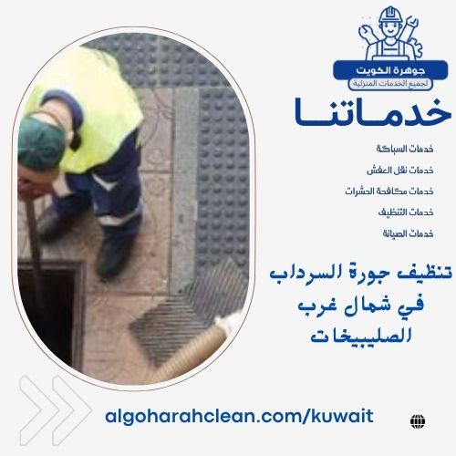 تنظيف جورة السرداب في شمال غرب الصليبيخات تنظيف جورة السرداب في شمال غرب الصليبيخات