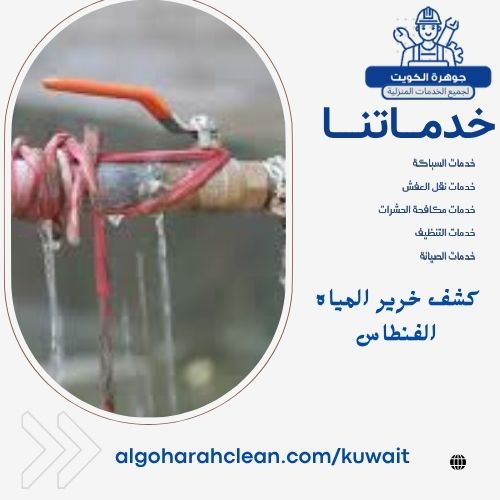 كشف خرير المياه الفنطاس