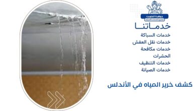 كشف خرير المياه في الأندلس