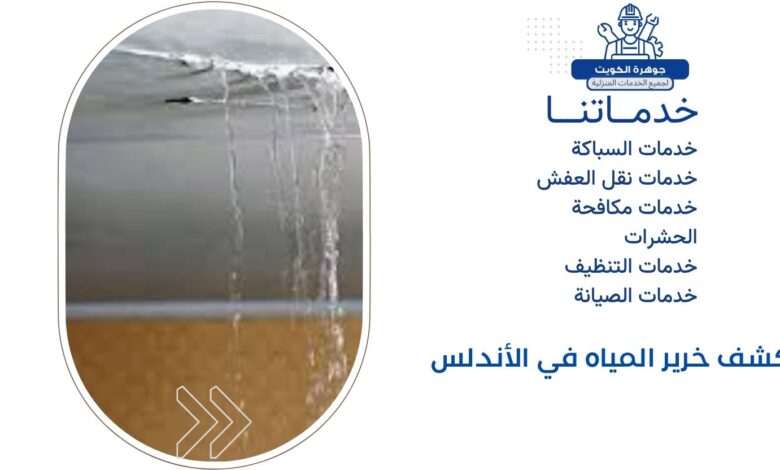 كشف خرير المياه في الأندلس