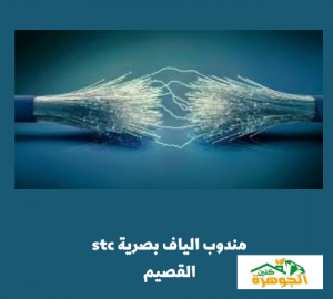 مندوب الياف بصرية stc القصيم