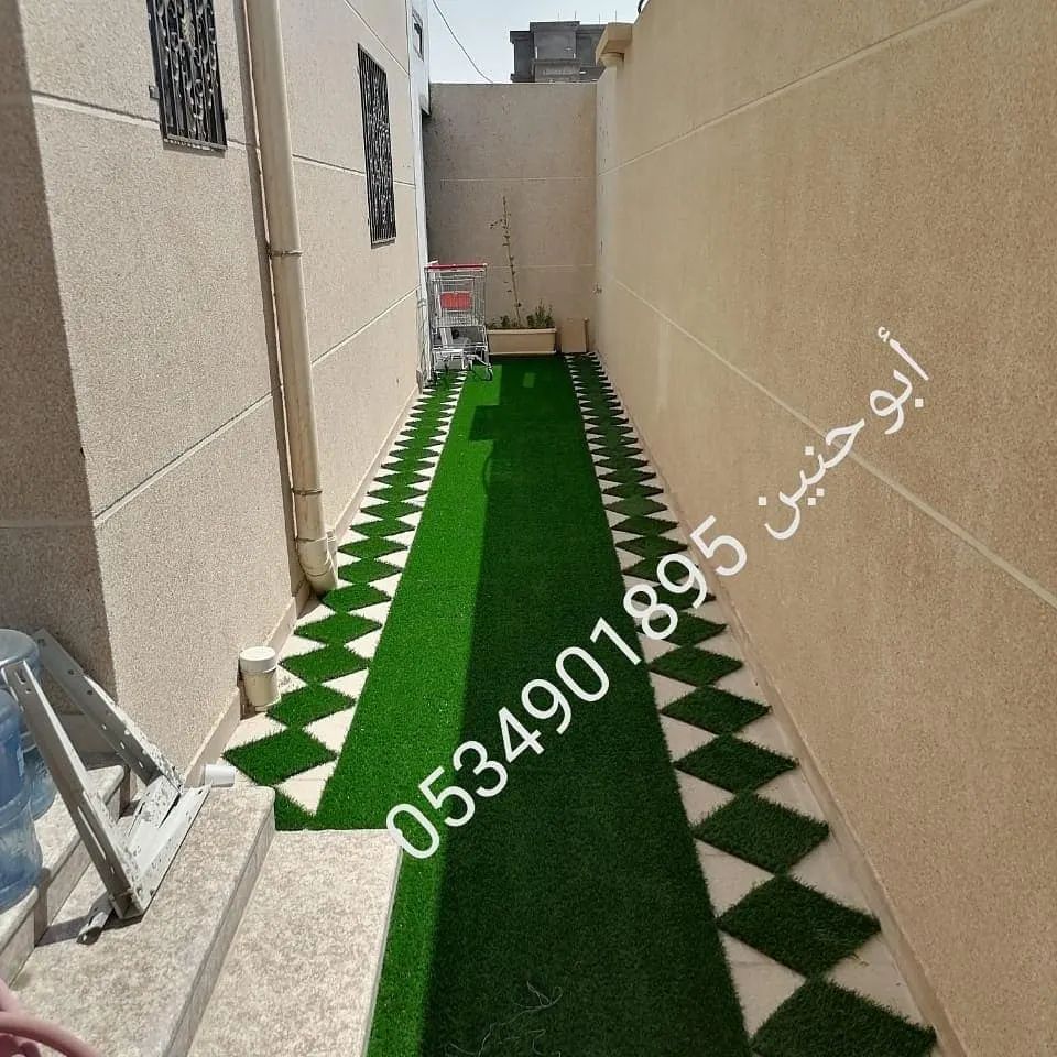 تركيب عشب صناعي بالاحساء9