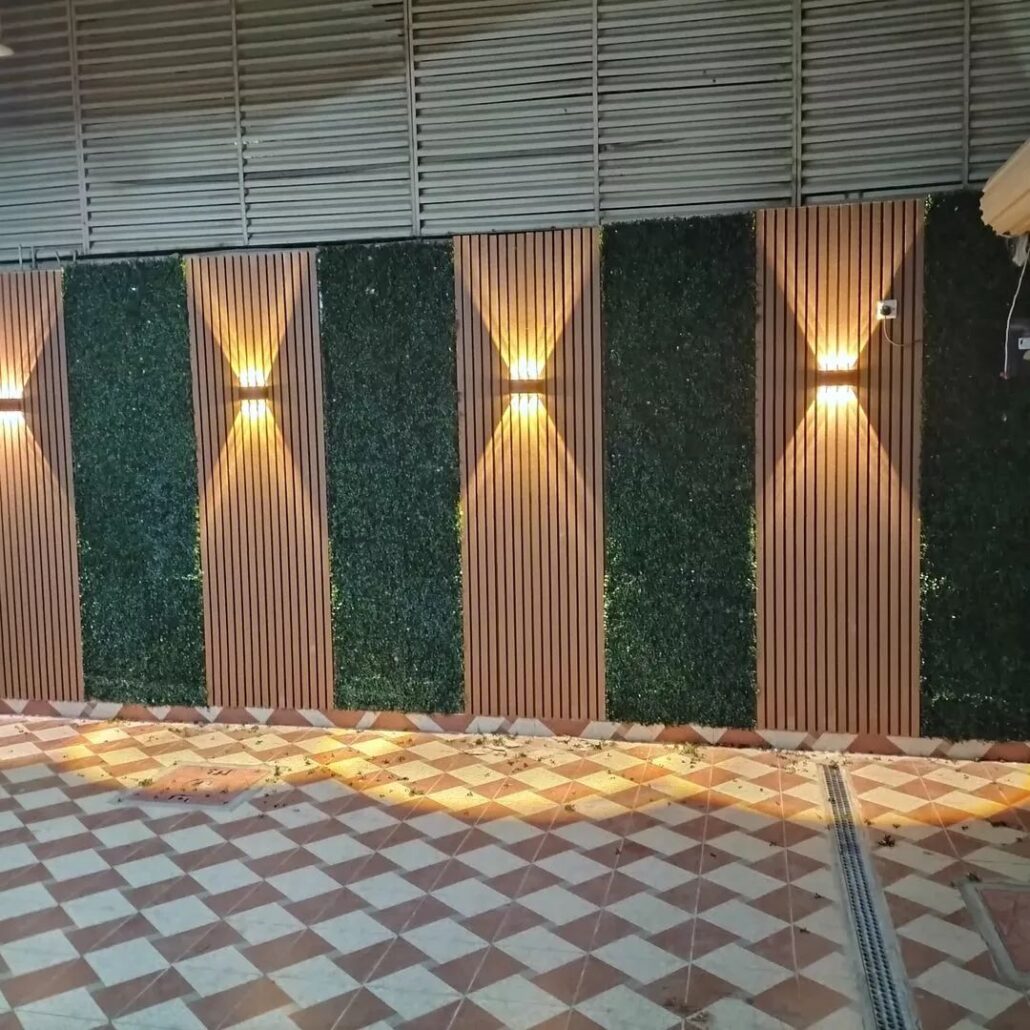 تركيب عشب جداري بمكة