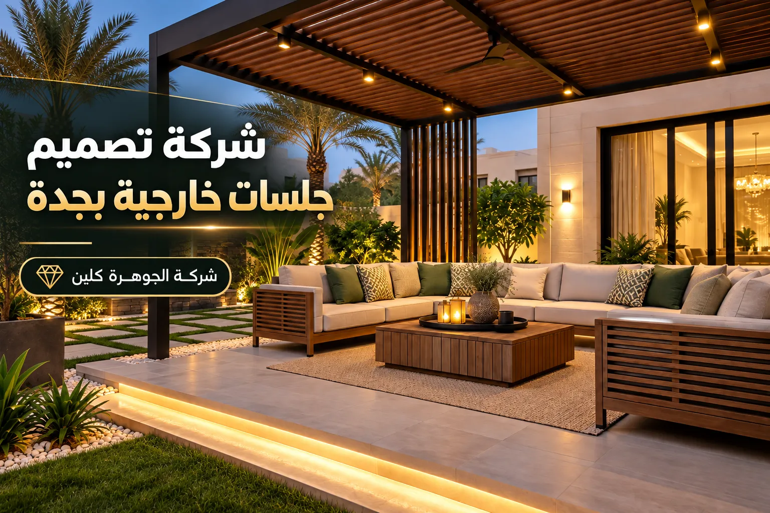 شركة تصميم جلسات خارجية بجدة 0562021763