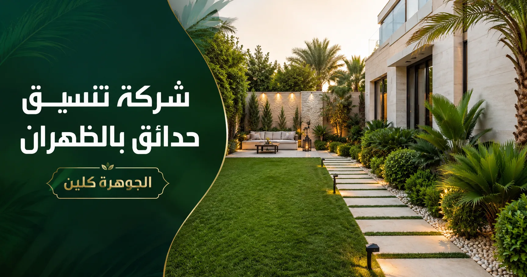 تنسيق حدائق بالظهران 0568684410