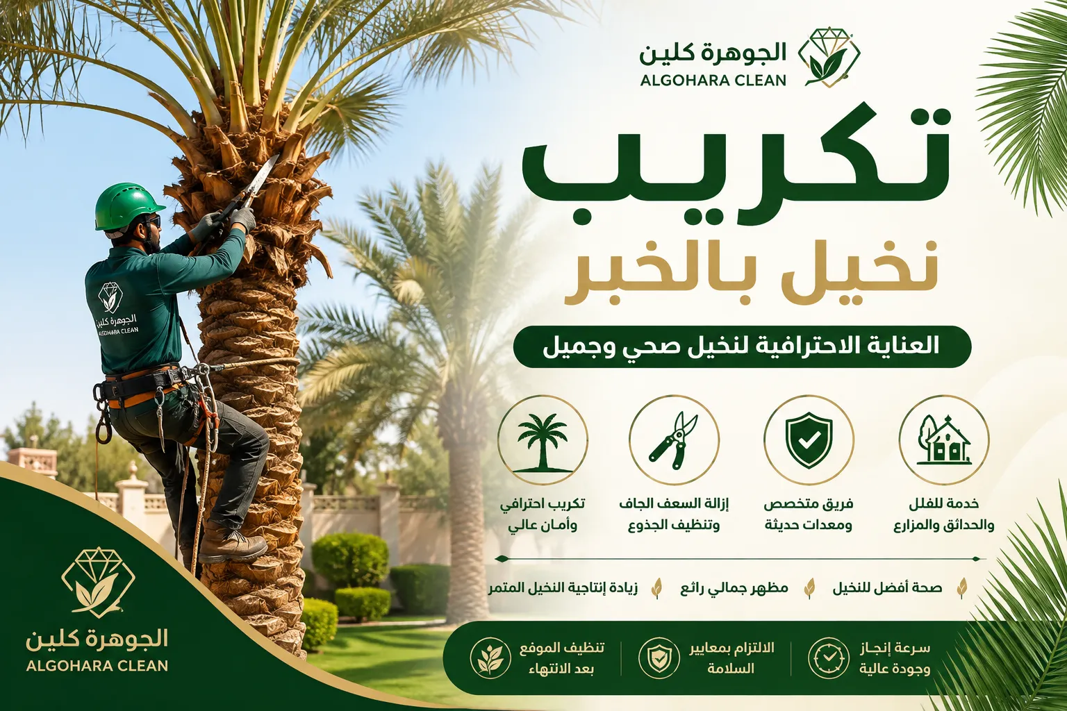 تكريب نخيل بالخبر 0568684410