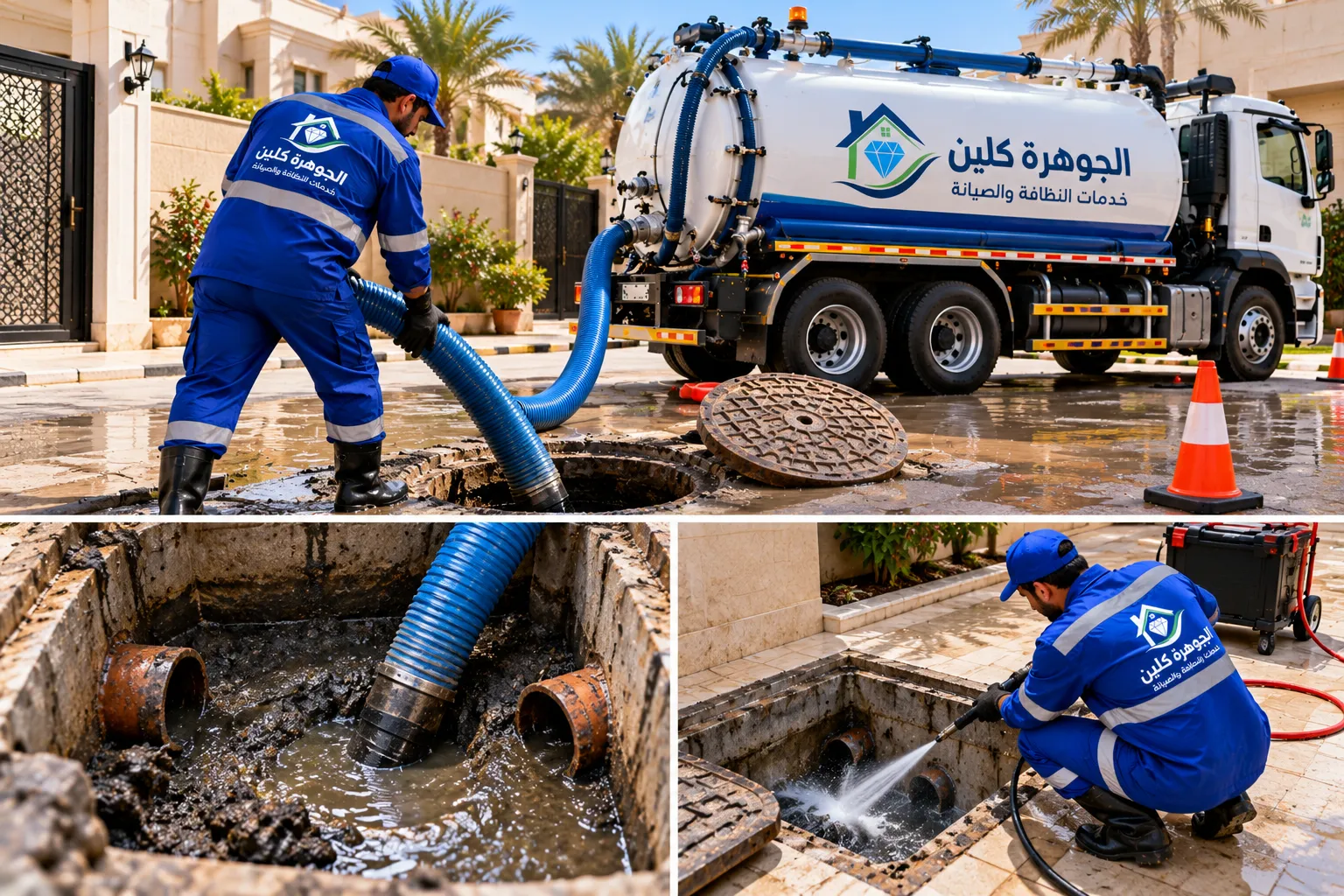 شركة تنظيف غرف تفتيش بجدة